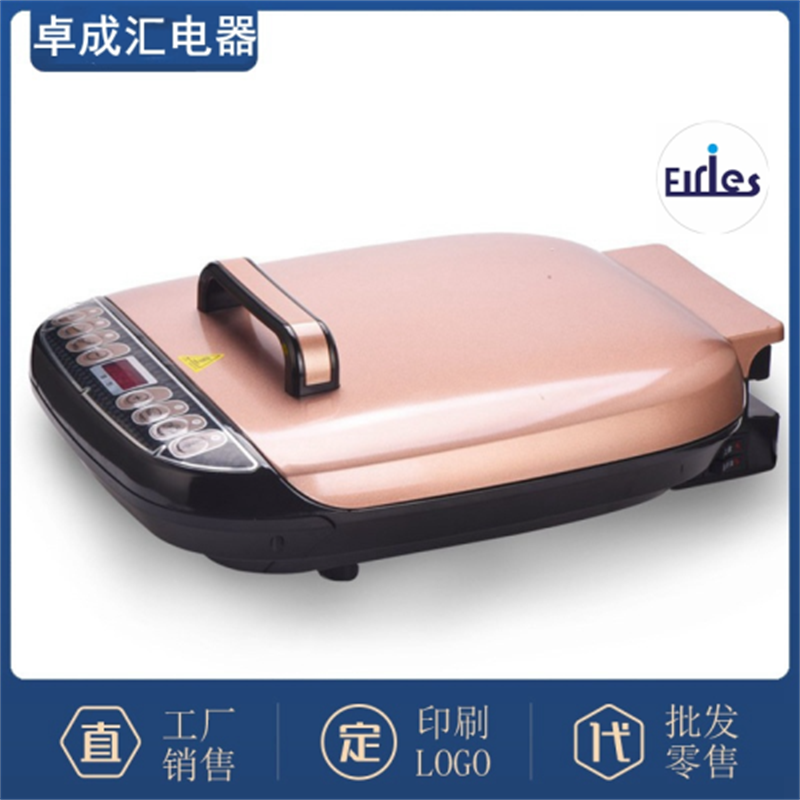 A double-sided electric griddle, a kitchen appliance that deepens heating, is a household multi-functional grilling and baking machine that integrates pancakes and pancakes