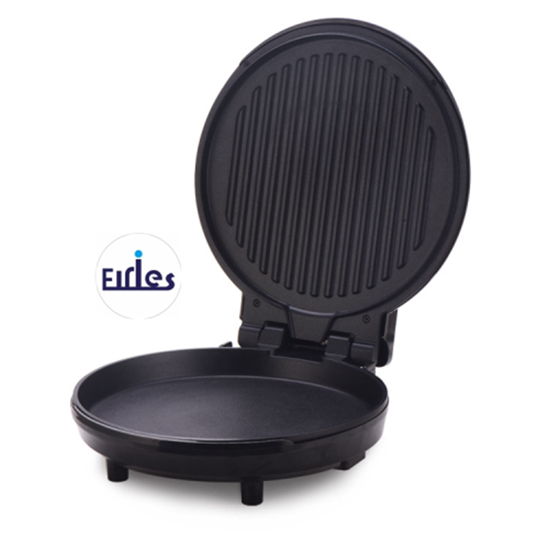 Electric griddle, non-stick baking tray, suspended mechanical black double-sided heating, household all-in-one electric griddle, cross-border details Picture