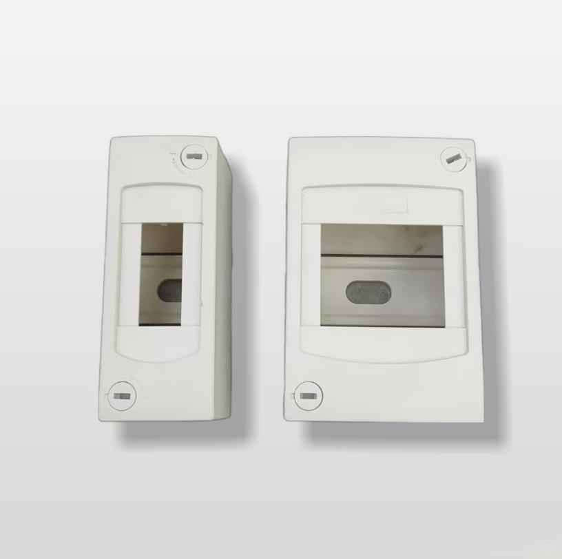 电工产品塑料电线配电盒2P，4P暗装配电盒