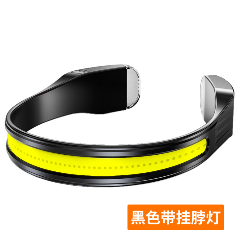 探美新款无头灯带便携两用头灯 Type-C充电户外跑步钓鱼灯 挂脖灯详情2