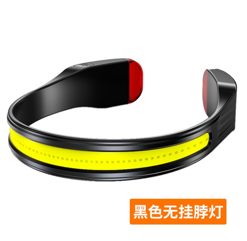 探美新款无头灯带便携两用头灯 Type-C充电户外跑步钓鱼灯 挂脖灯详情3