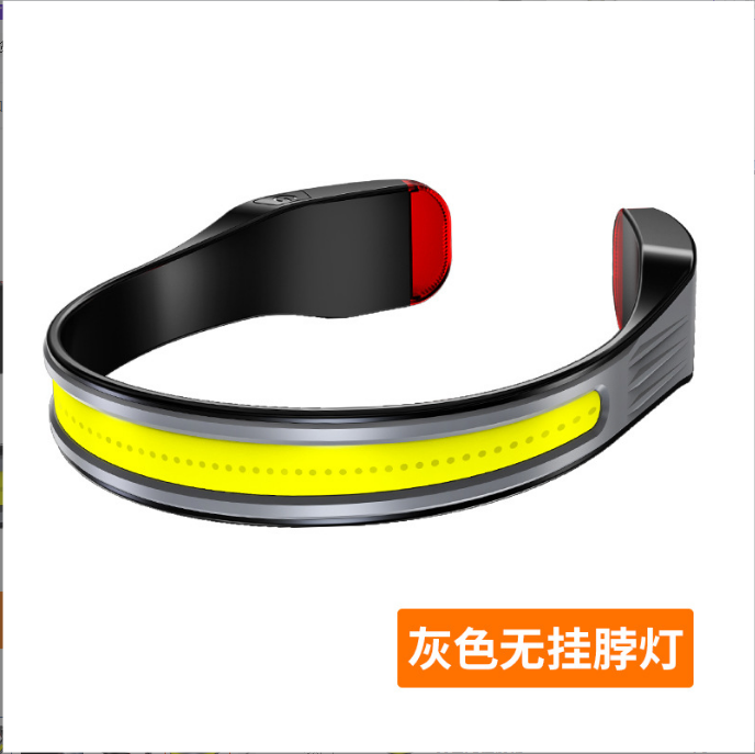 探美新款无头灯带便携两用头灯 Type-C充电户外跑步钓鱼灯 挂脖灯详情1