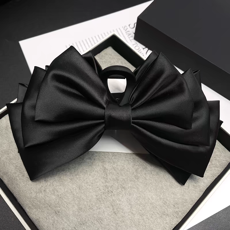 超大号蝴蝶结抓夹鲨鱼夹发卡发量多女发抓在逃公主发夹新款后脑勺发夹发夹细节图