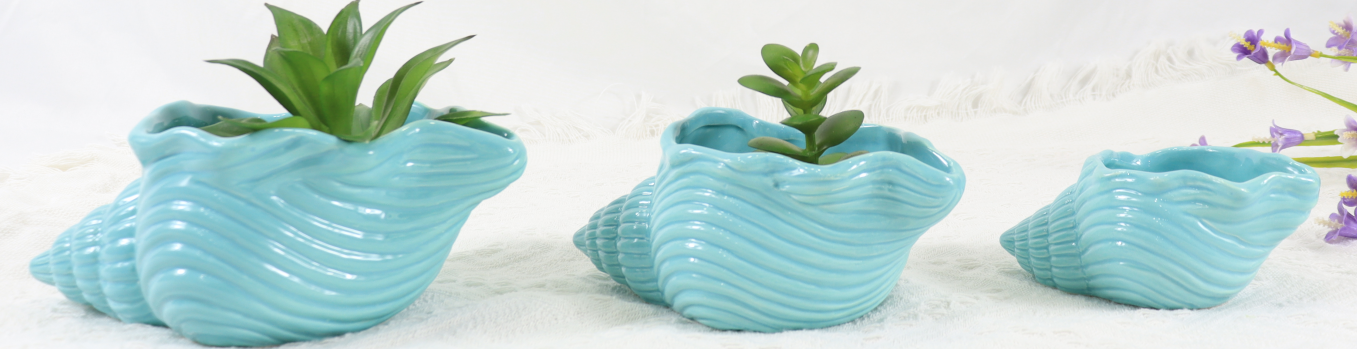 Ashtray, scented candles, hydroponic flower POTS, home hotel, Nordic starfish, conch, storage, jewelry box, ceramic ornaments details Picture