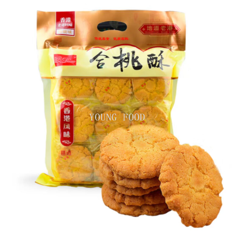 包邮批发！哒司功夫桃酥传统老式糕点原味饼干400g食品零食产品图