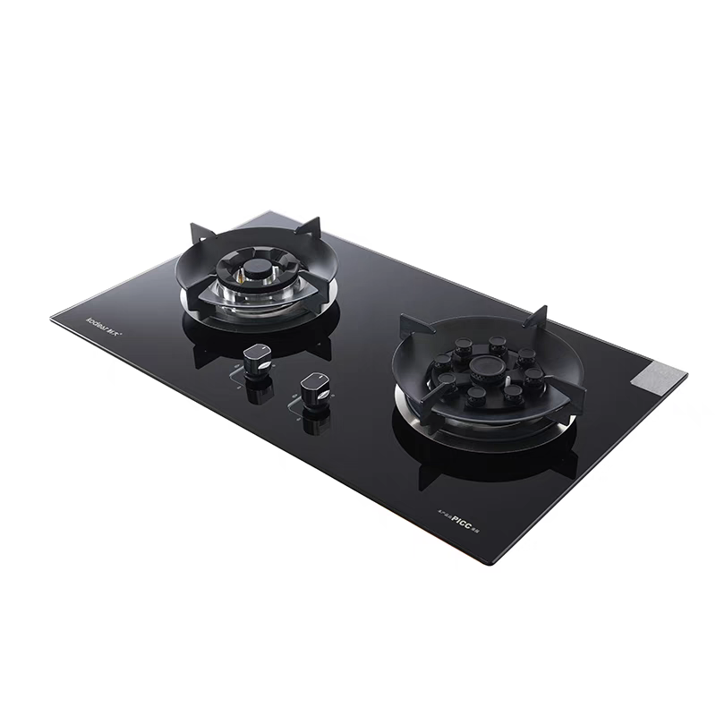 KODEAR S3 dual-burner household built-in countertop stove, natural gas liquefied gas stove details Picture