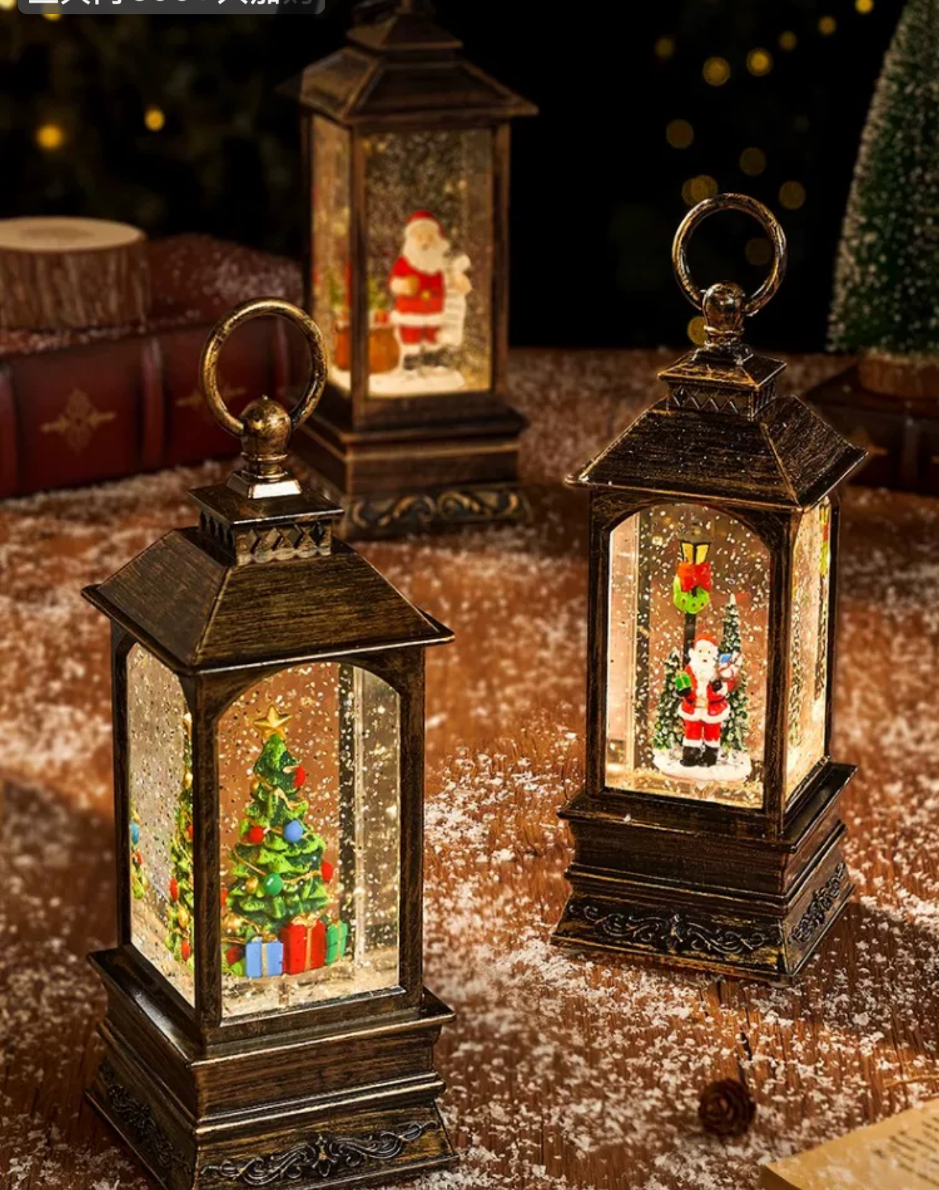 星尘工艺圣诞摆件装饰品圣诞老人爆款新款装饰