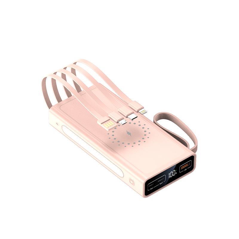Fast-charging large-capacity wireless flash charging power bank details Picture