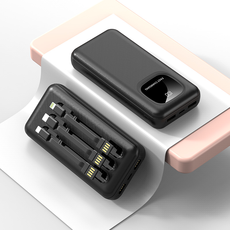 New built-in digital display fast-charging power bank details Picture