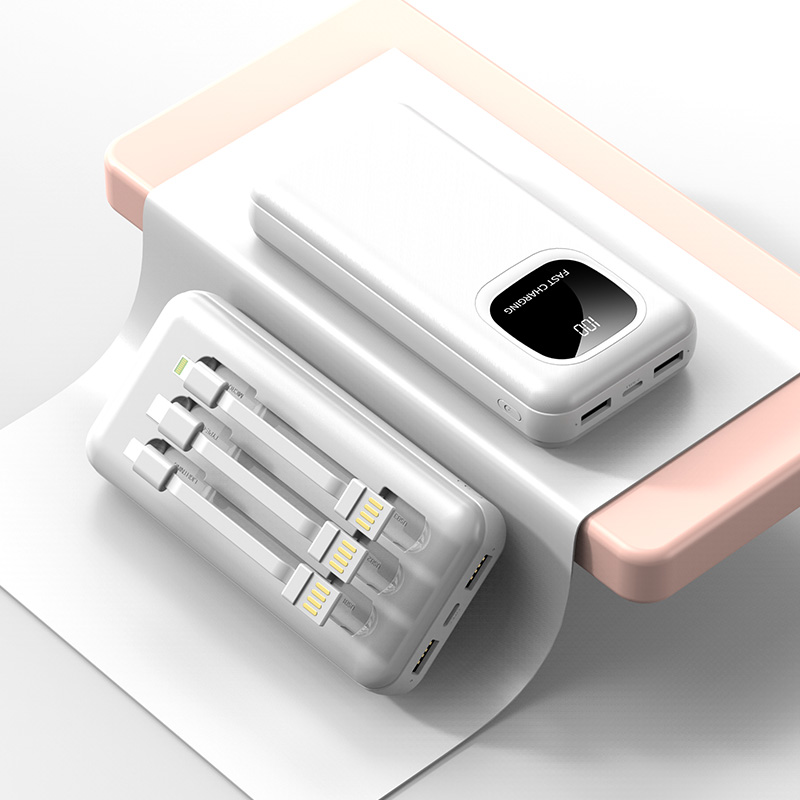 New built-in digital display fast-charging power bank Application Scenario