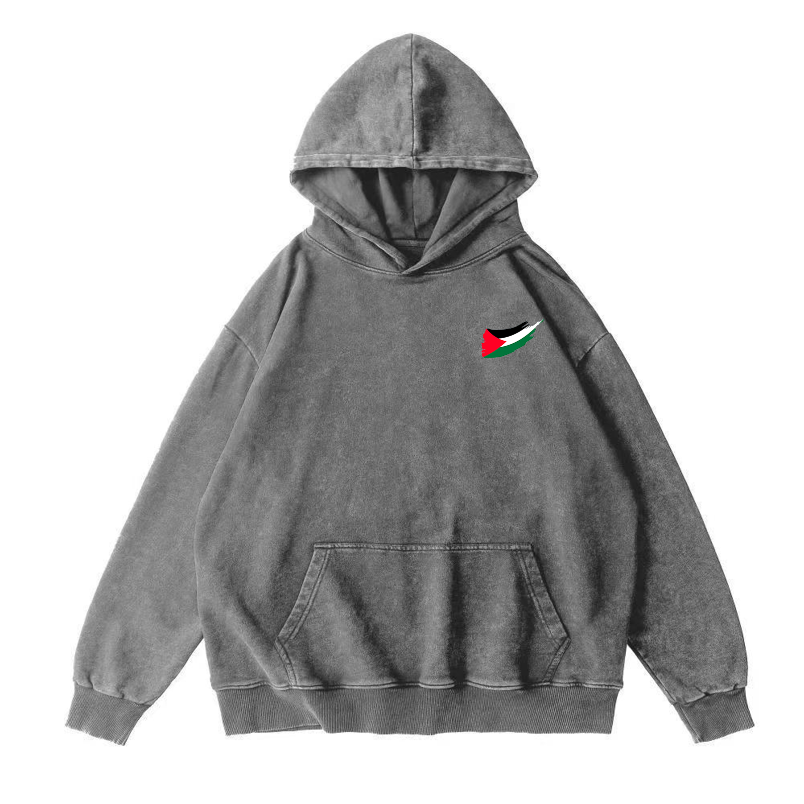 Cross-border washed cotton, high-end and comfortable customization, multiple color options, men's and women's wear, couple wear 007, European and American hoodies and sweatshirts, 450g/m² details Picture