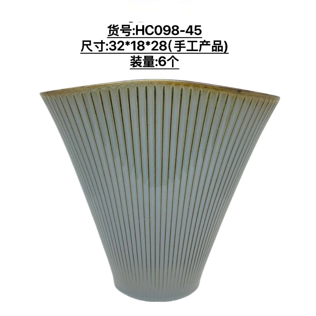 Premium ceramic flower POTS, handicrafts, ornaments, gifts, ceramic handicrafts, display artworks, ceramic vases, decorations, home decorations detail image 3