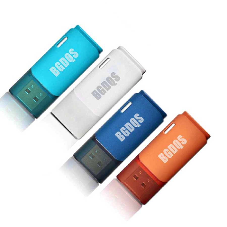 Wholesale customized logo for USB flash drives, 8G high-speed 32G, free laser Logo for bidding meetings, business gifts, USB flash drives with plastic shells details Picture