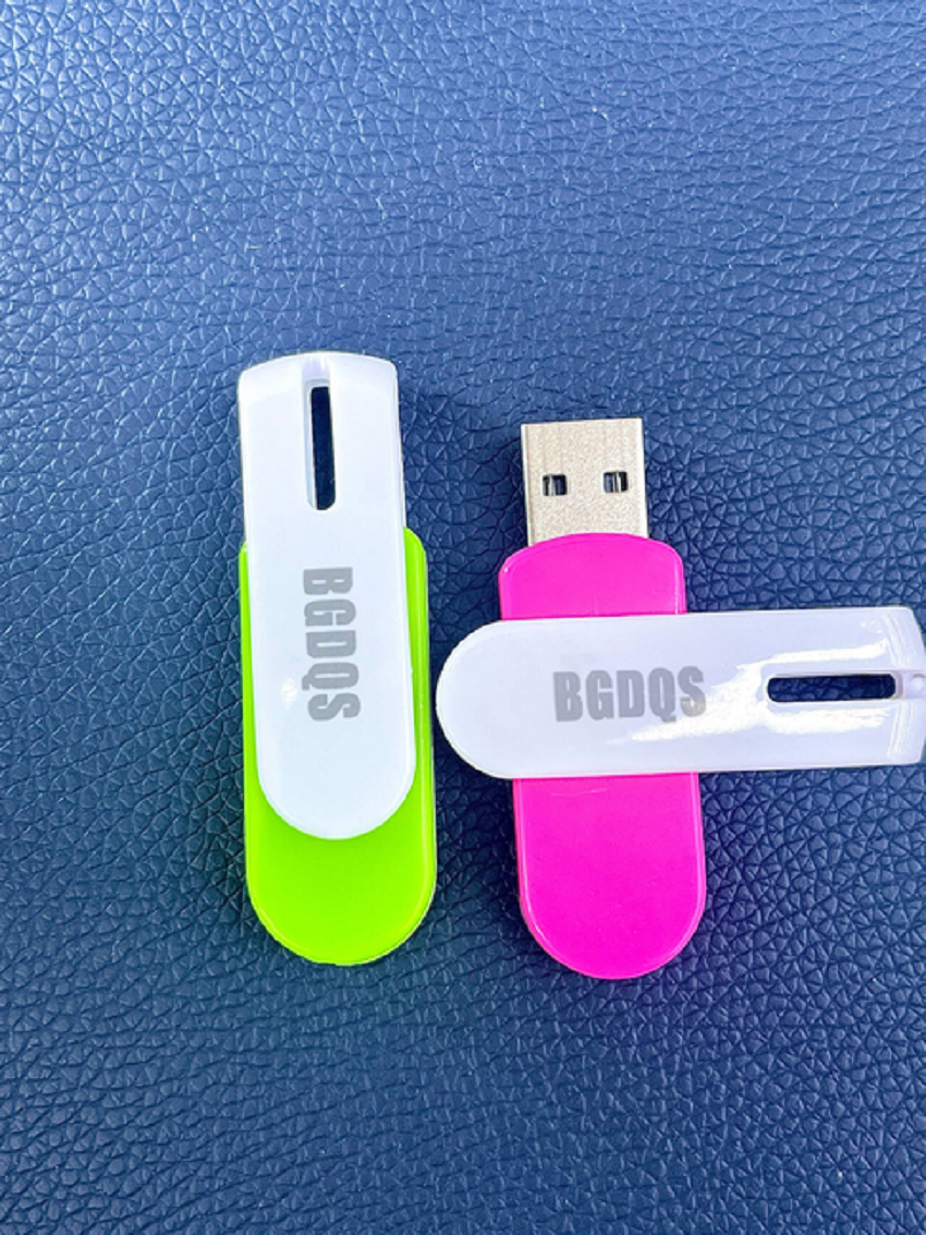 U盘批发定制logo塑料旋转U盘8G16G礼品u盘激光logo投标3.0高速优盘便捷携带U盘详情4