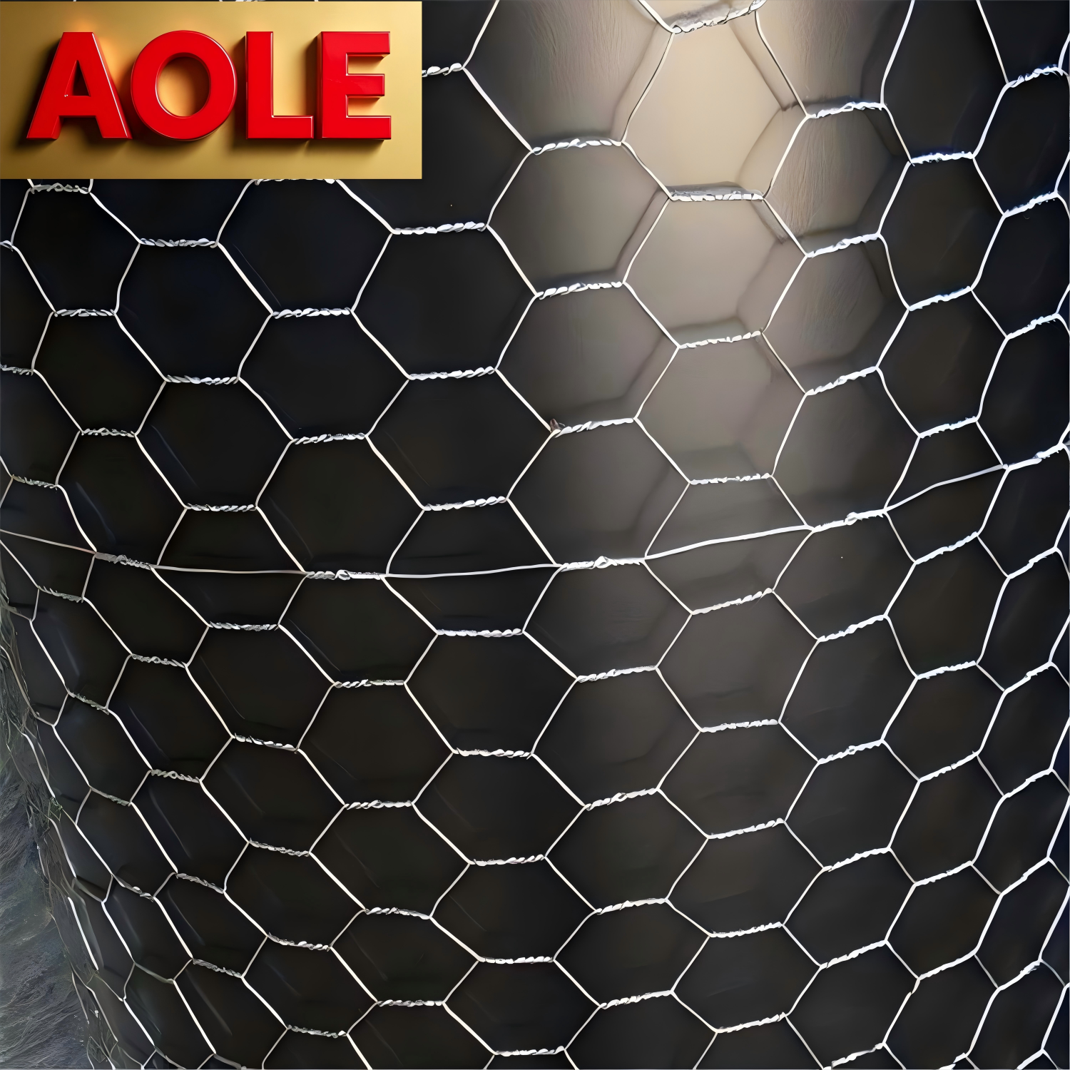 AOLE 六角网 鸡网 Chicken Wire Mesh 铁丝网 镀锌 Galvanizing