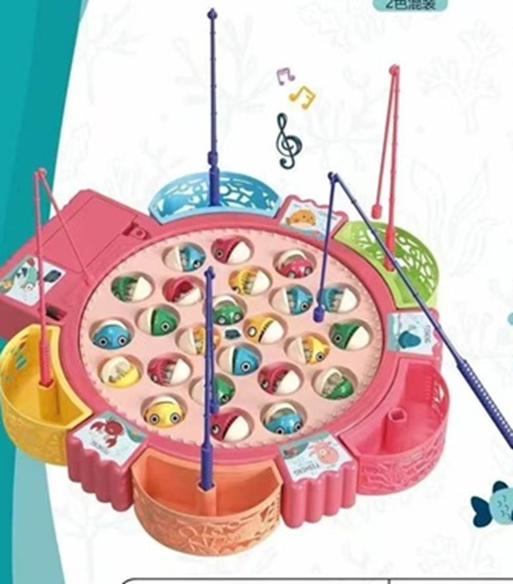 Baby fishing toy Magnetic fish 1. Electric early education for boys' intelligence development 3. Children's gift for little girls Application Scenario