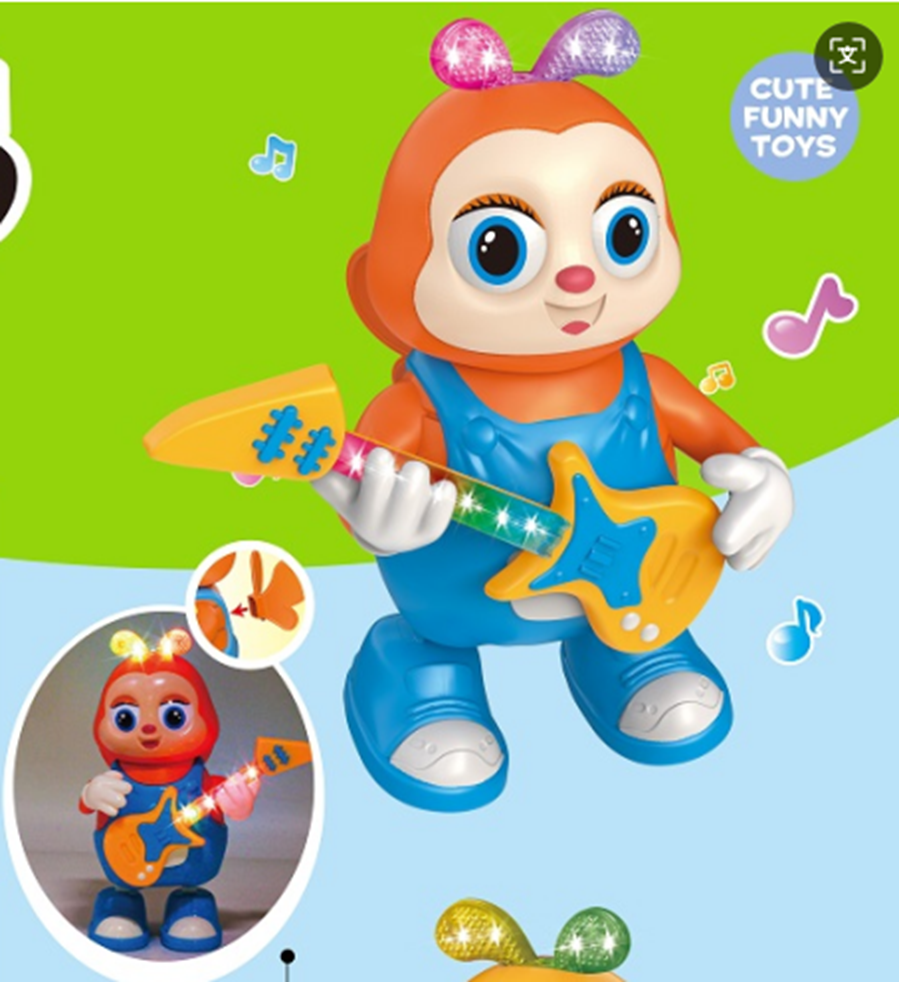 Juguetes para niños puzzle para bebés educación temprana baile swing conejo práctica levantar la cabeza entrenamiento sonido se mueve Application Scenario