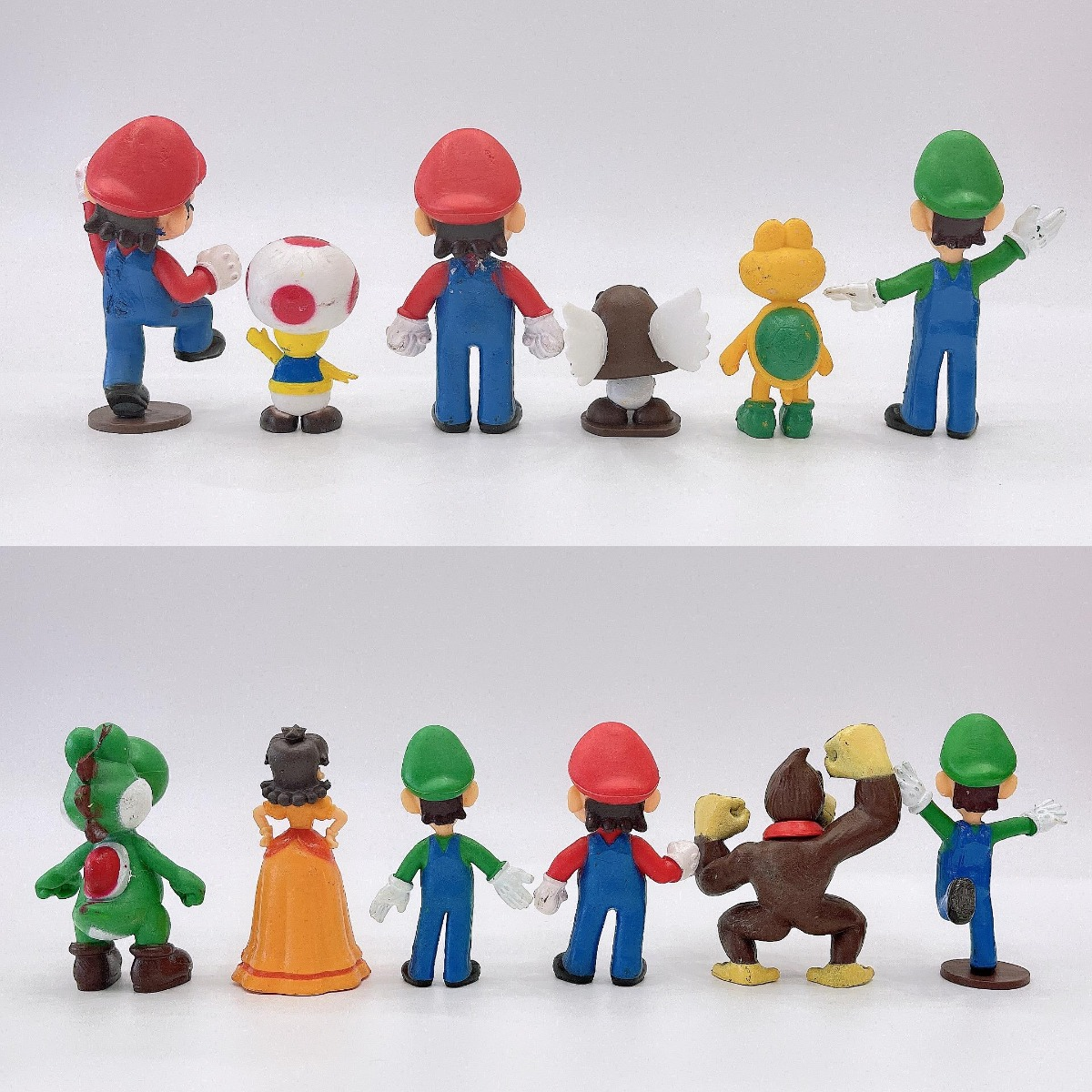 12 types of Mario birthday cake decorations, Super Mario wholesale model claw machine, gacha blind box toys, car cake ornaments pic 3