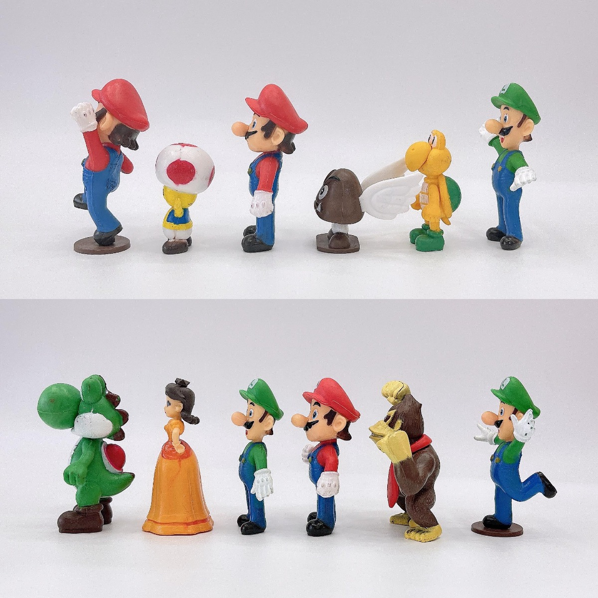 12 types of Mario birthday cake decorations, Super Mario wholesale model claw machine, gacha blind box toys, car cake ornaments pic 2