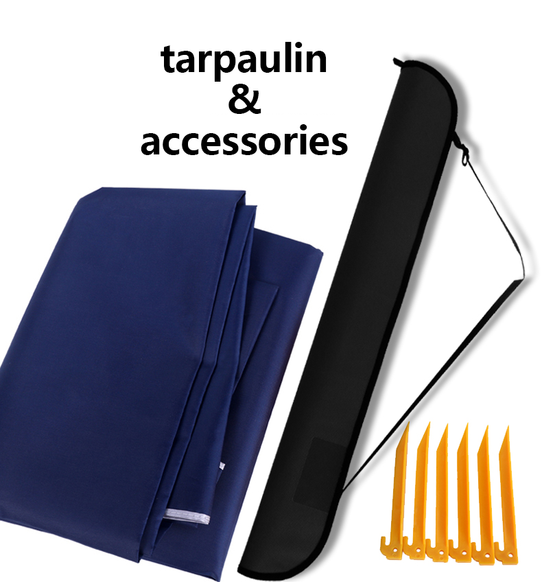 Outdoor Umbrella Umbrella with Zippered Curtain 详情13
