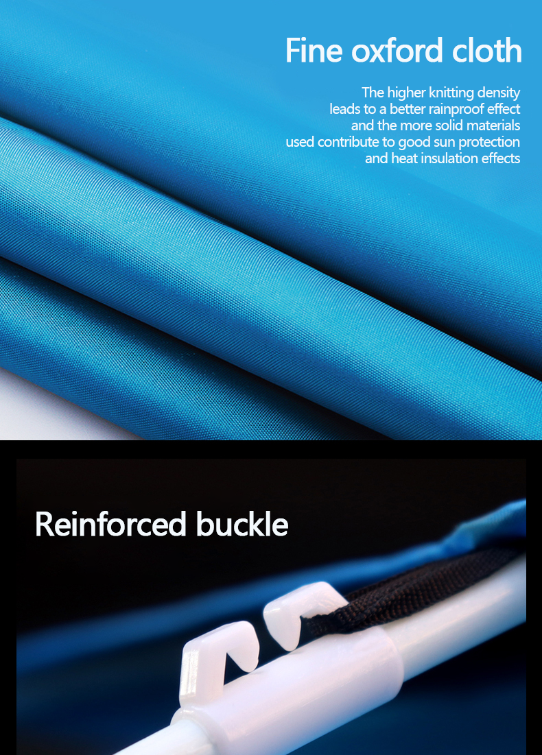 Outdoor Umbrella Umbrella with Zippered Curtain 详情10