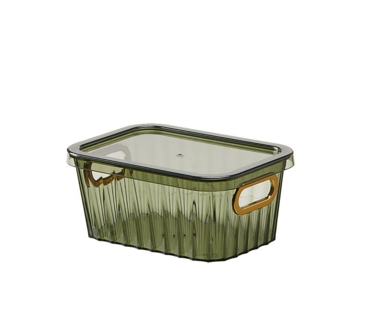 G28-GH2880 transparent student dormitory cosmetics and facial mask storage box, thickened household drawer clothing storage box