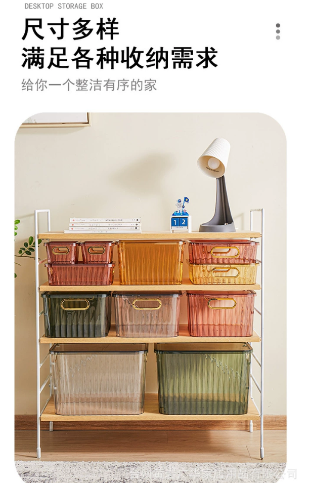 G28-GH2880 transparent student dormitory cosmetics and facial mask storage box, thickened household drawer clothing storage box detail image 5