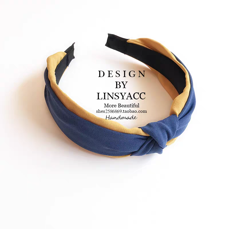Korean accessory fabric hair band, sweet and fresh headwear, super fairy-like hair band, Instags-style adult hairpin, women can take it away detail image 5