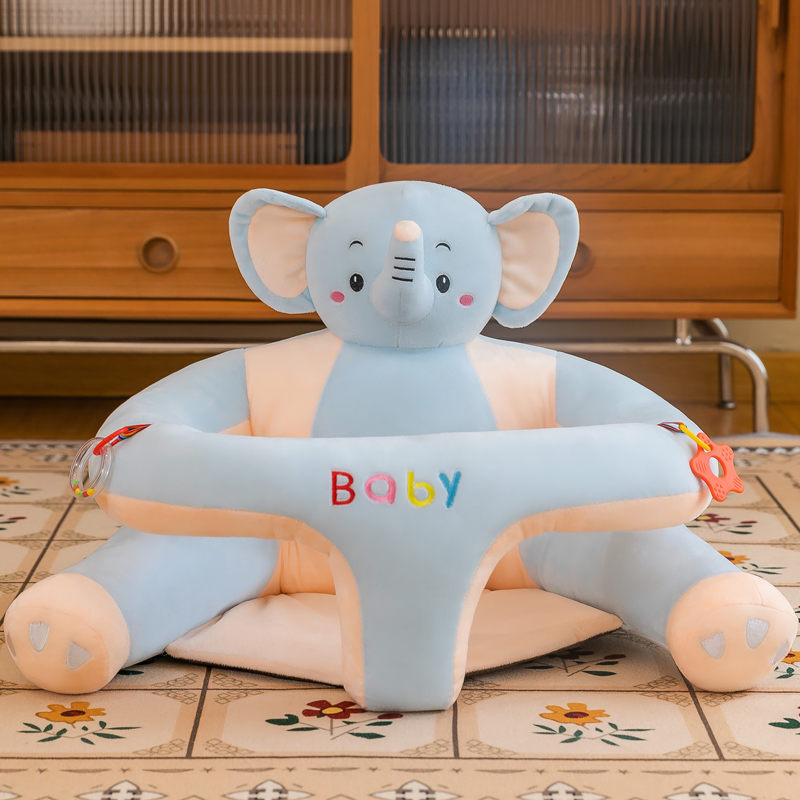 A plush toy with a wraparound seat around the new product details Picture
