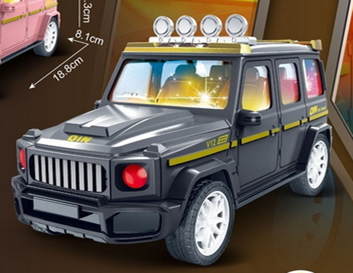 The new electric universal toy car with lights, music, jeep and boy toys is selling well at the night market Application Scenario