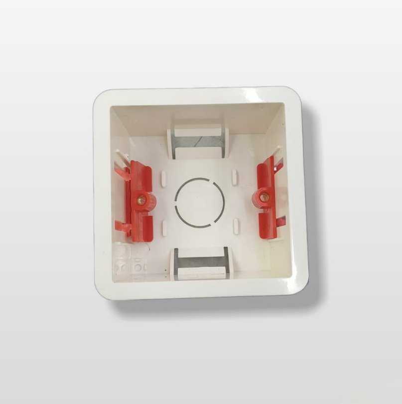 PVC plastic concealed wiring boxes for electrical products in various specifications Application Scenario