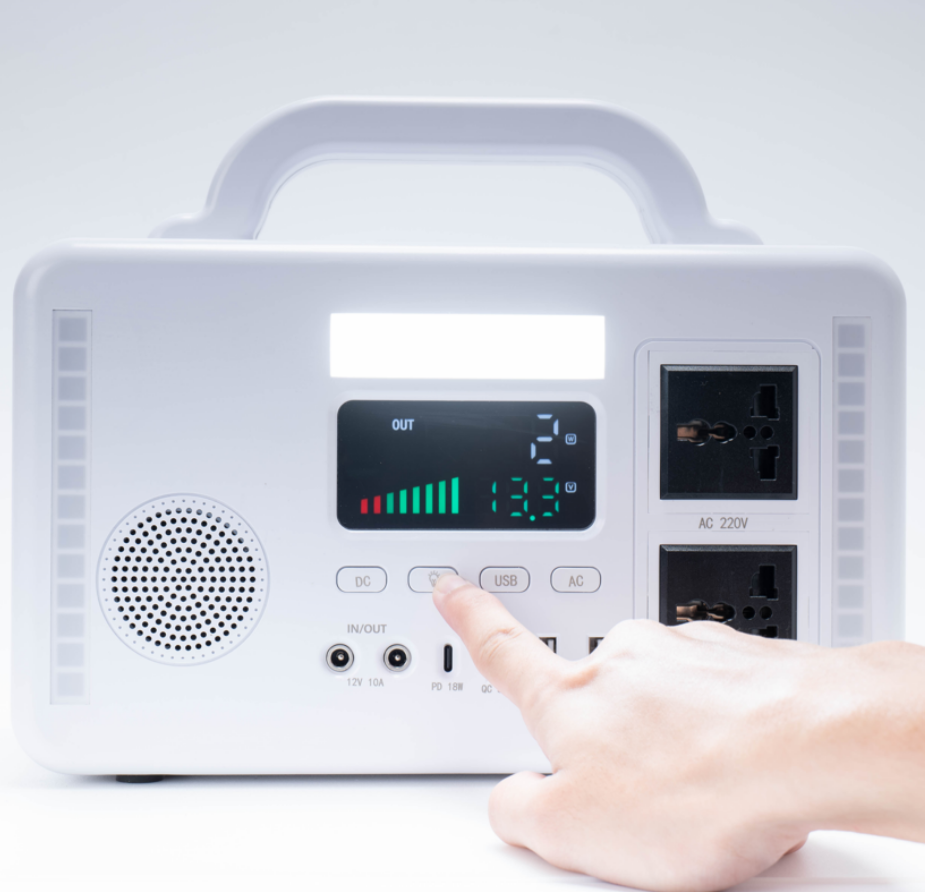 Portable Energy Storage 300W Stall Road Trip Live Camping Emergency Outdoor Backup Power Supply Item Picture