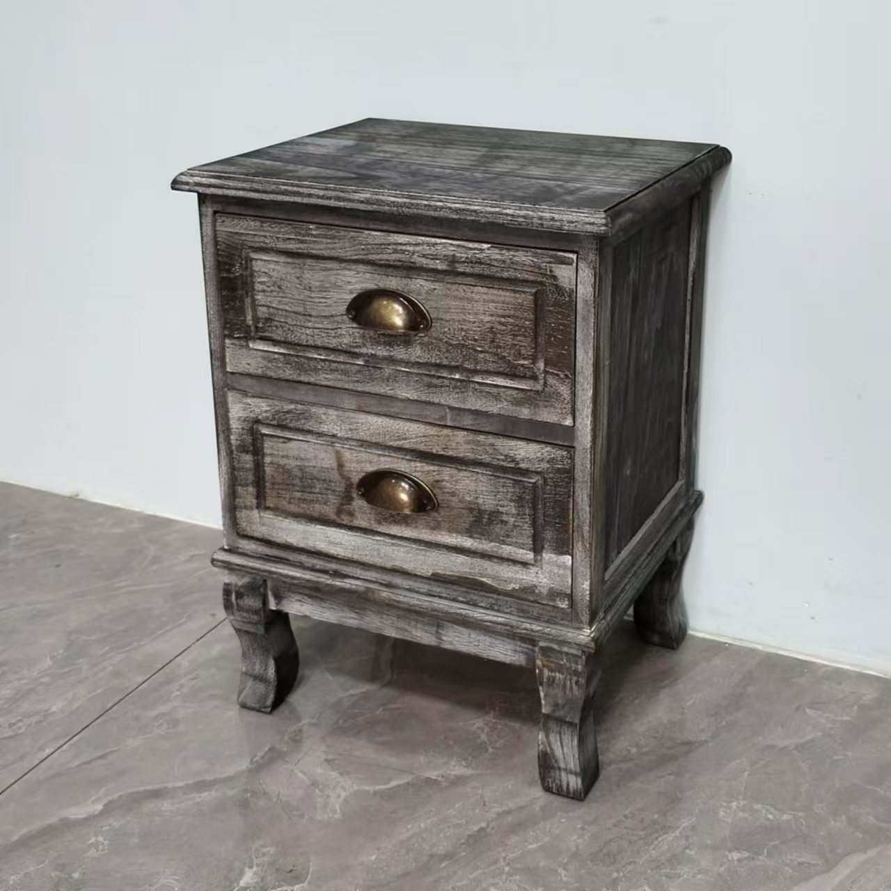 Korean-style furniture bedroom bedside table, white Korean-style simple bedside table, bedroom headboard storage and storage drawer pic 4