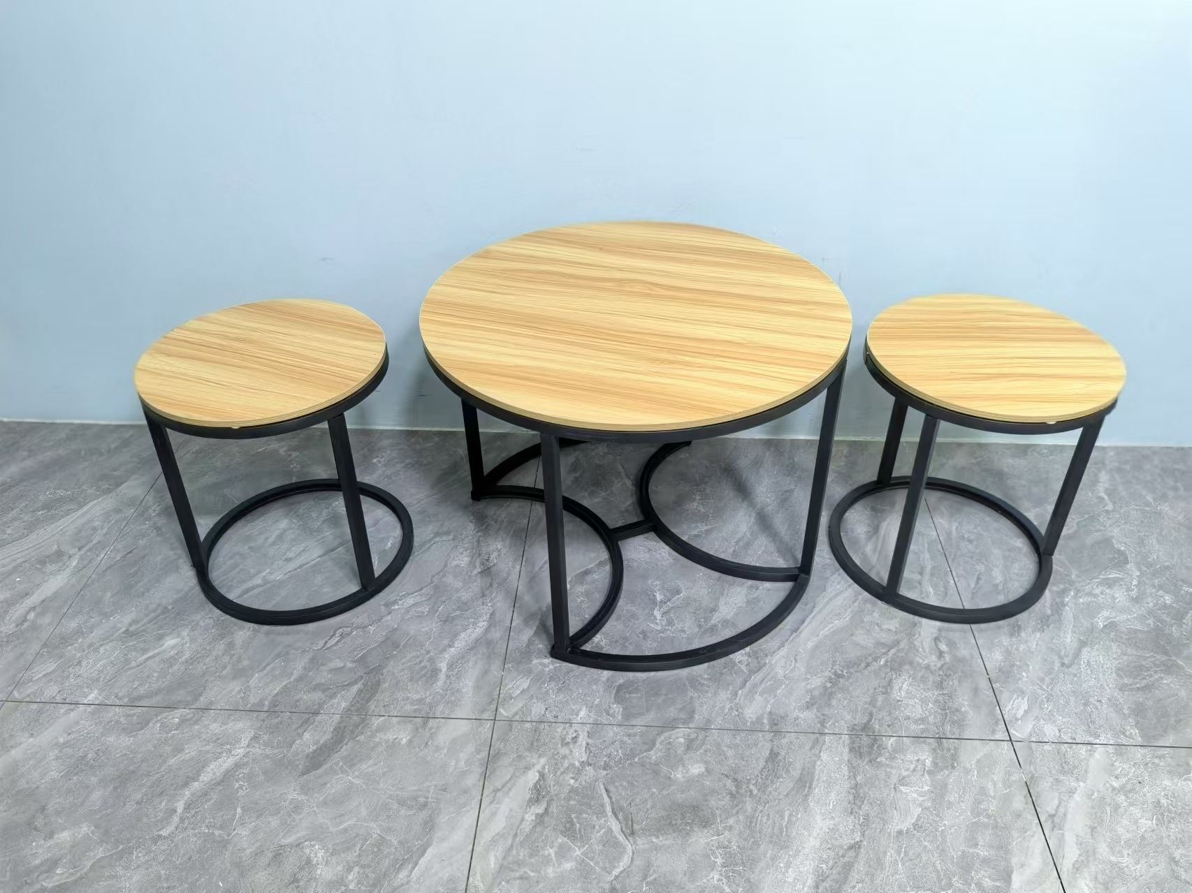 Coffee table, simple living room, home minimalist small apartment, simple style, small tea table, light luxury, Internet celebrity, modern round table