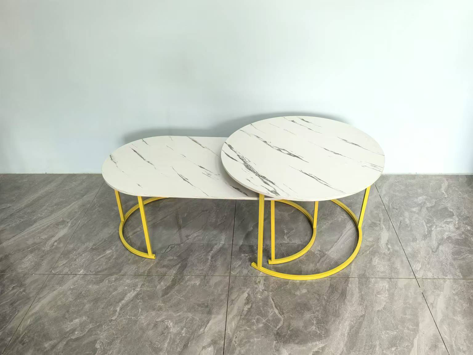 Coffee table, simple living room, home minimalist small apartment, simple style, small tea table, light luxury, Internet celebrity, modern round table Specification image