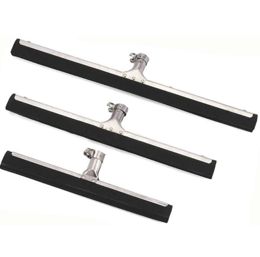 Earth scraper Wiper Floor scraper Tile push water scraper Rubber stainless steel sponge floor hotel cleaning scraper details Picture