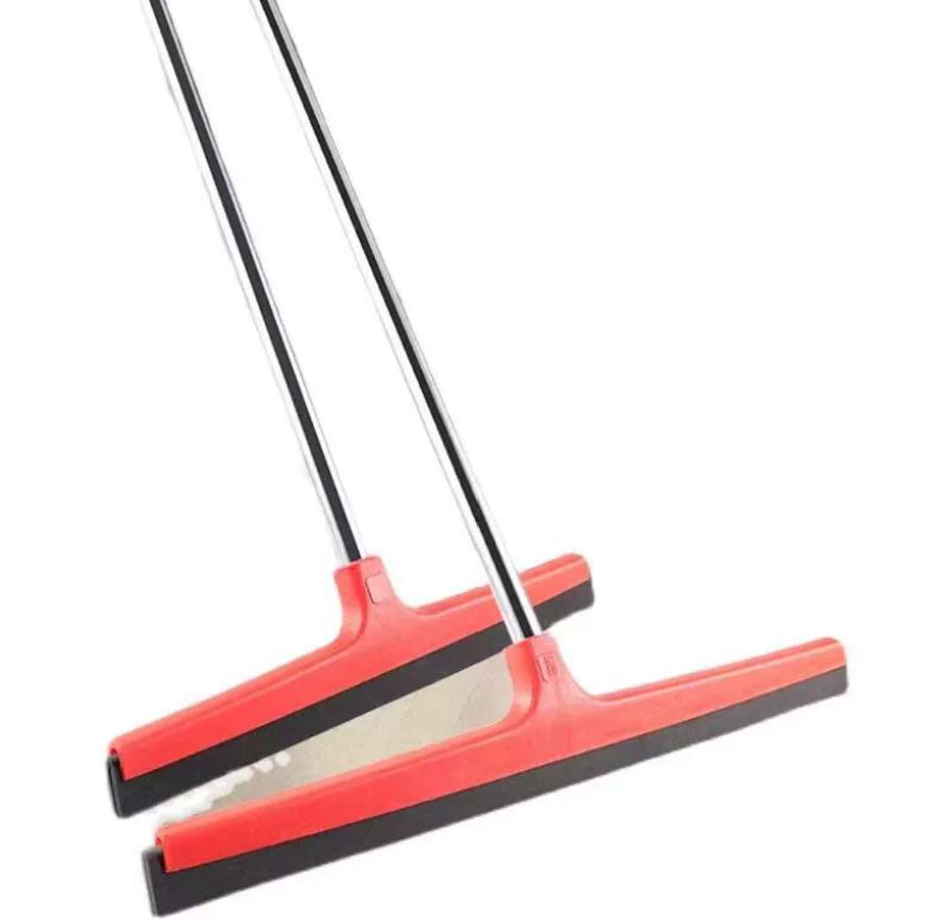Earth scraper Wiper Floor scraper Tile push water scraper Rubber stainless steel sponge floor hotel cleaning scraper Specification drawing
