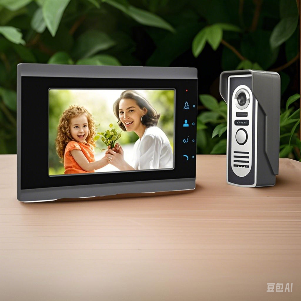 Video intercom doorbell, wired villa household entrance, 7-inch building system, video call, Yiwu electronic products