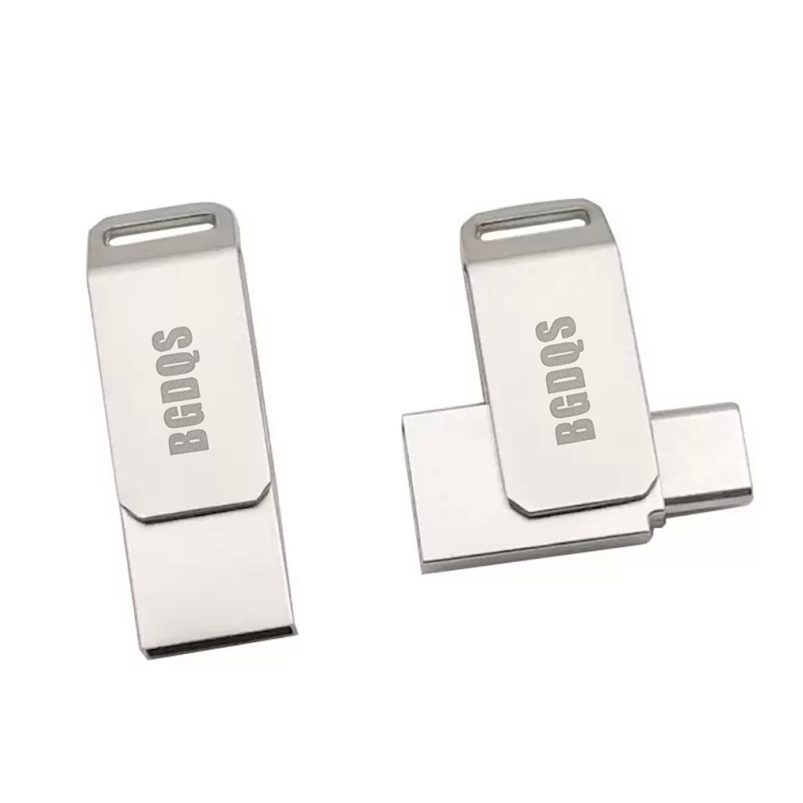 U盘OTG工厂批发 定制logo可旋转商务mini小巧U盘高速刻字128GB礼品USB3.0 32GB64GBU盘