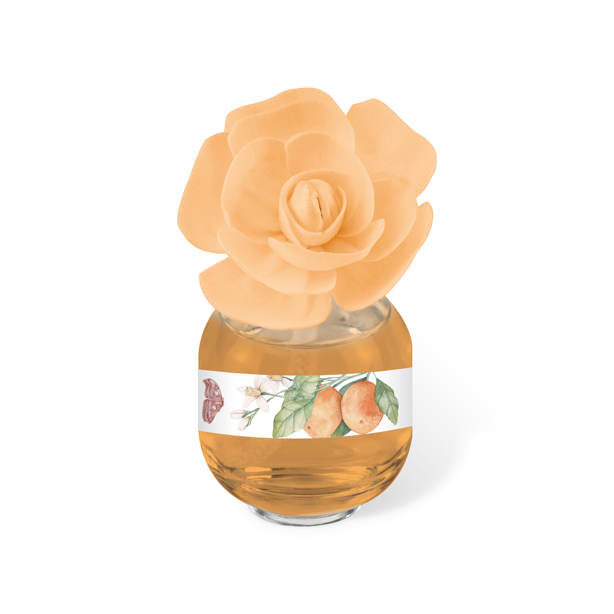 European brand AMBAR aromatherapy 100% original packaging imported natural plant essence aromatherapy in stock wholesale, light fragrance type color-changing small tenghua Aromatherapy - Misty Rain Orange Blossom