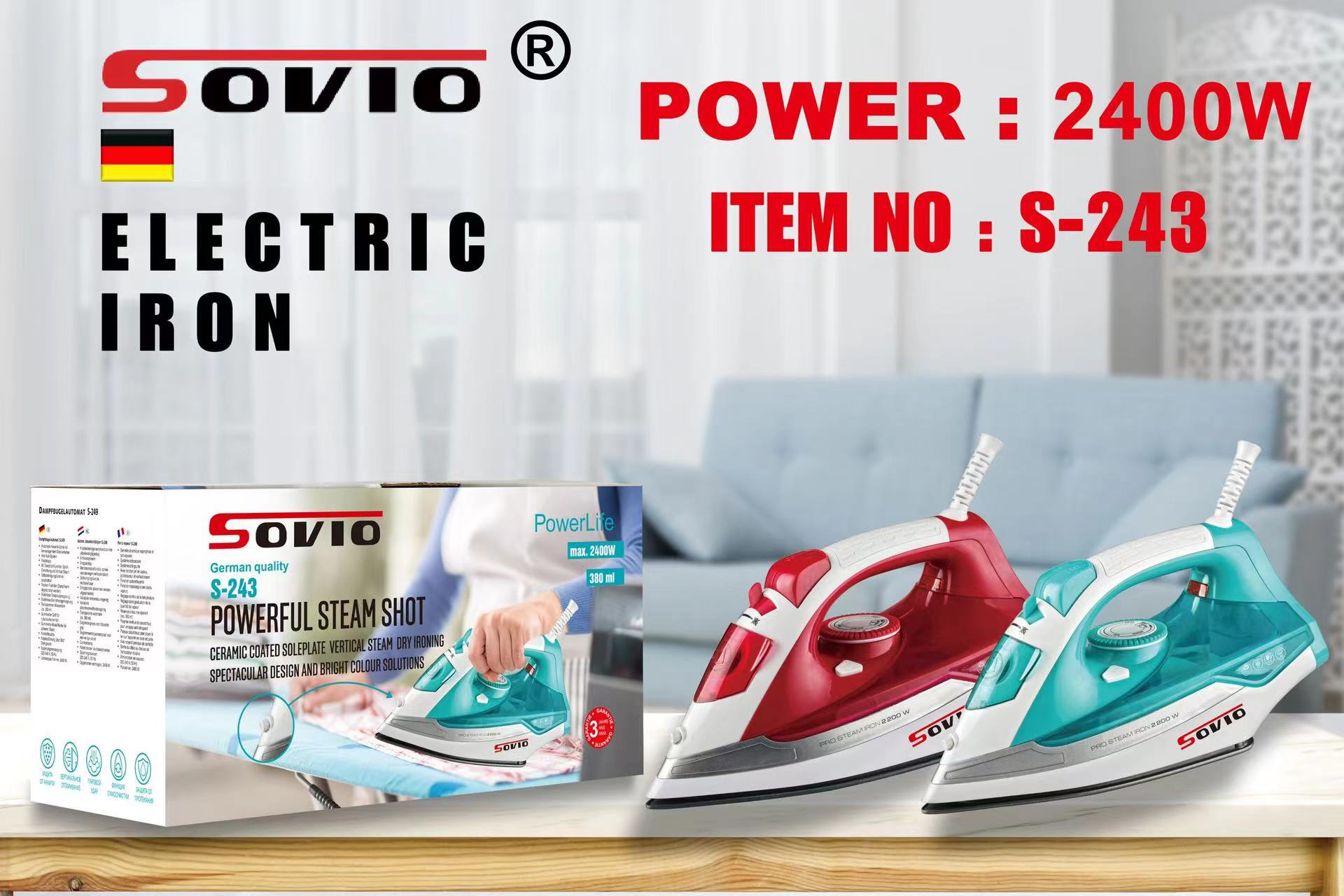 SOVIO Iron 243 full figure