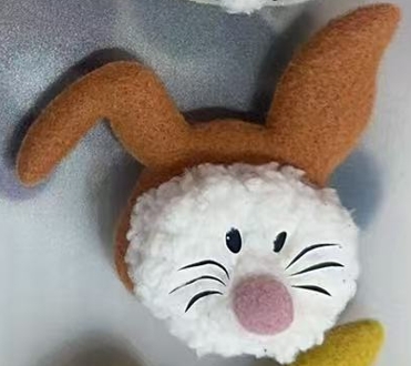 泉鑫辅料布艺DIY服饰帽子袜子配件设计手工饰品日韩可爱装饰爱心卡通挂件diy泉鑫童装玩偶详情7