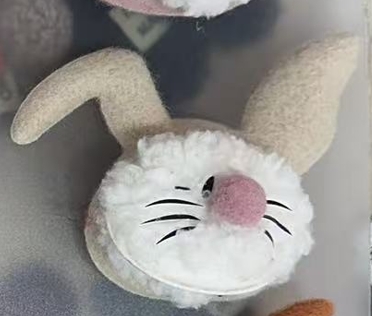 泉鑫辅料布艺DIY服饰帽子袜子配件设计手工饰品日韩可爱装饰爱心卡通挂件diy泉鑫童装玩偶详情8