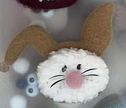 泉鑫辅料布艺DIY服饰帽子袜子配件设计手工饰品日韩可爱装饰爱心卡通挂件diy泉鑫童装玩偶详情3