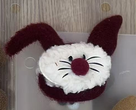 泉鑫辅料布艺DIY服饰帽子袜子配件设计手工饰品日韩可爱装饰爱心卡通挂件diy泉鑫童装玩偶详情2