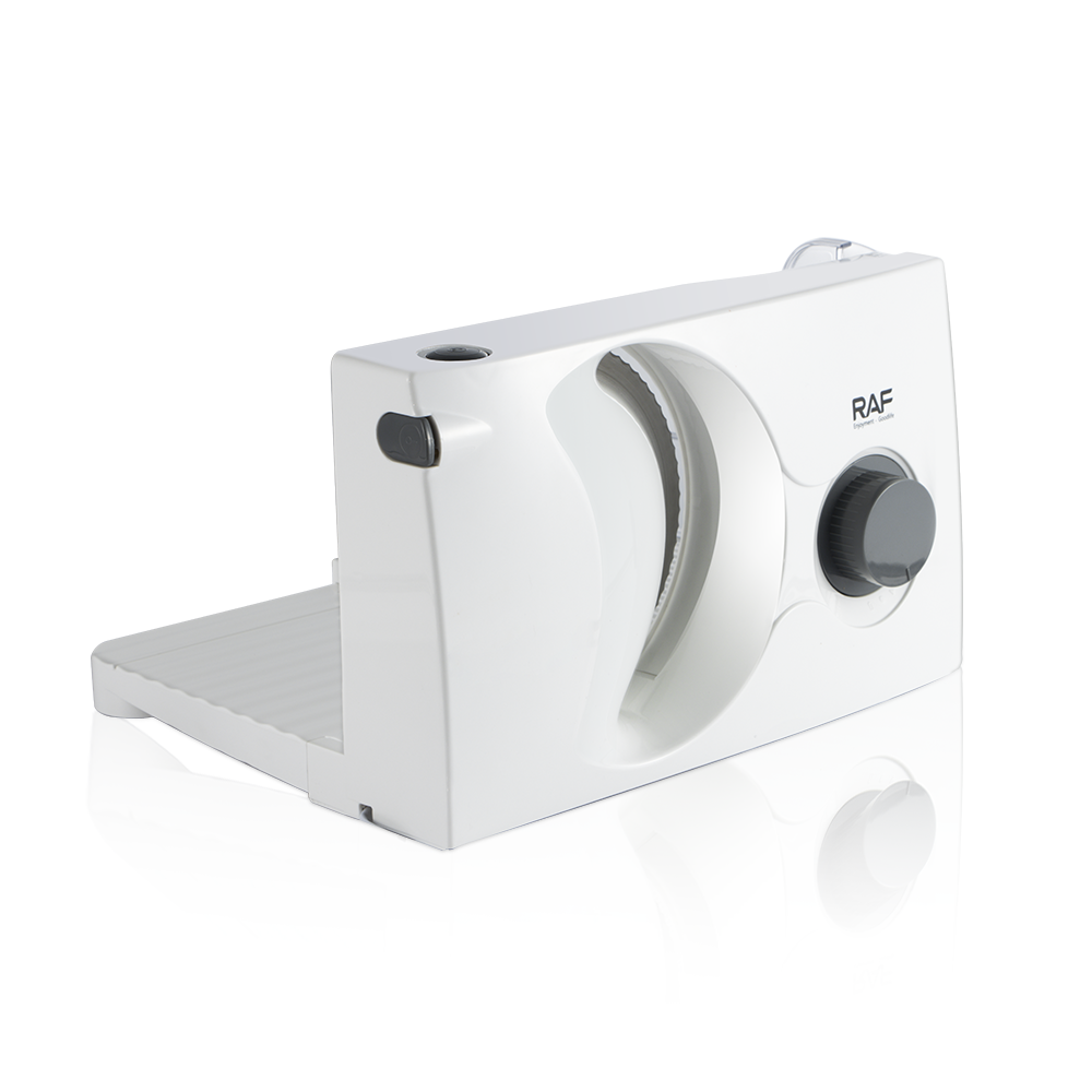 RAF European-standard cross-border household meat slicer, multi-functional fruit slicer, portable and foldable Application Scenario