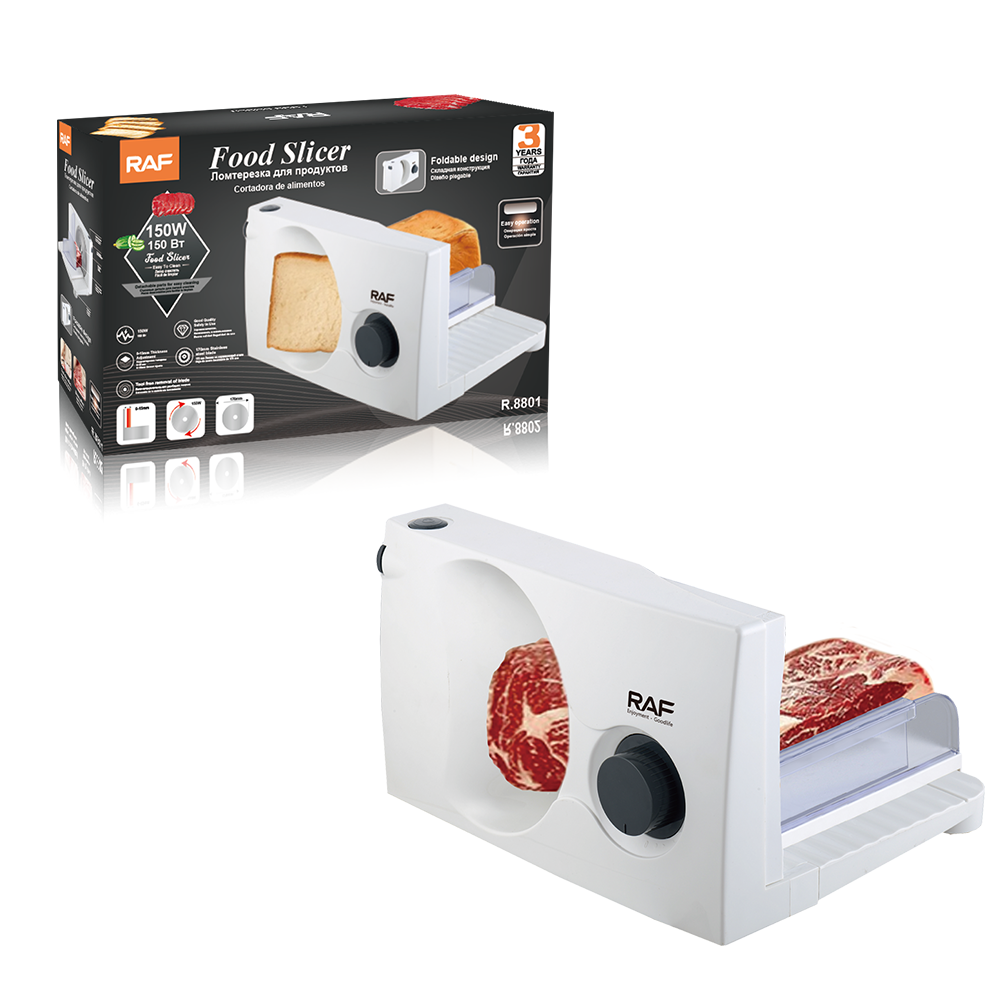 RAF European-standard cross-border household meat slicer, multi-functional fruit slicer, portable and foldable details Picture