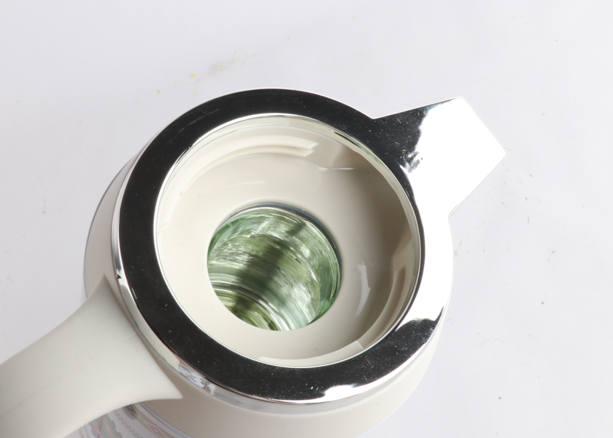 厂家直销民族风  水壶白胆红胆保温瓶出口跨境中东咖啡壶菱形花图保温详情3