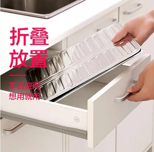 煤气灶铝箔挡油板隔热板厨房炒菜隔油板家用灶台防溅油挡板详情7