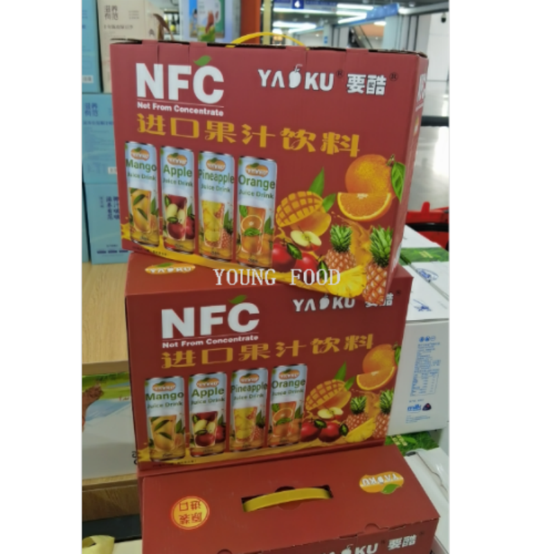 包邮！越南进口要酷果汁礼盒（250ml*12罐）口味随机 休闲食品详情2